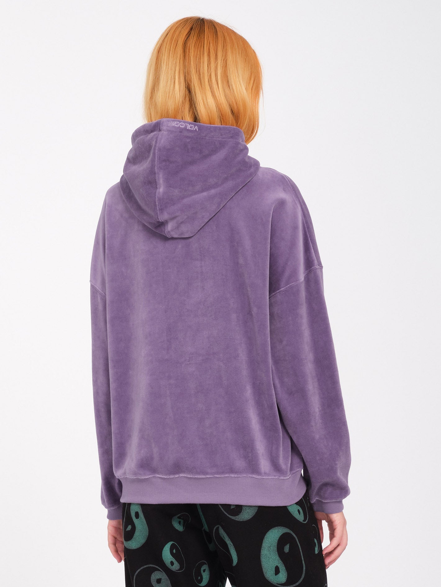 Stone Heart Up Hoodie - Vintage Purple