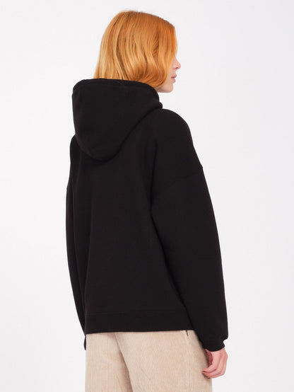 Stone Heart Up Sweatshirt - SCHWARZ