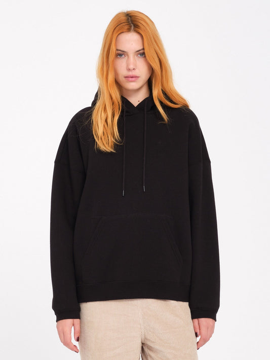 Stone Heart Up Sweatshirt - BLACK