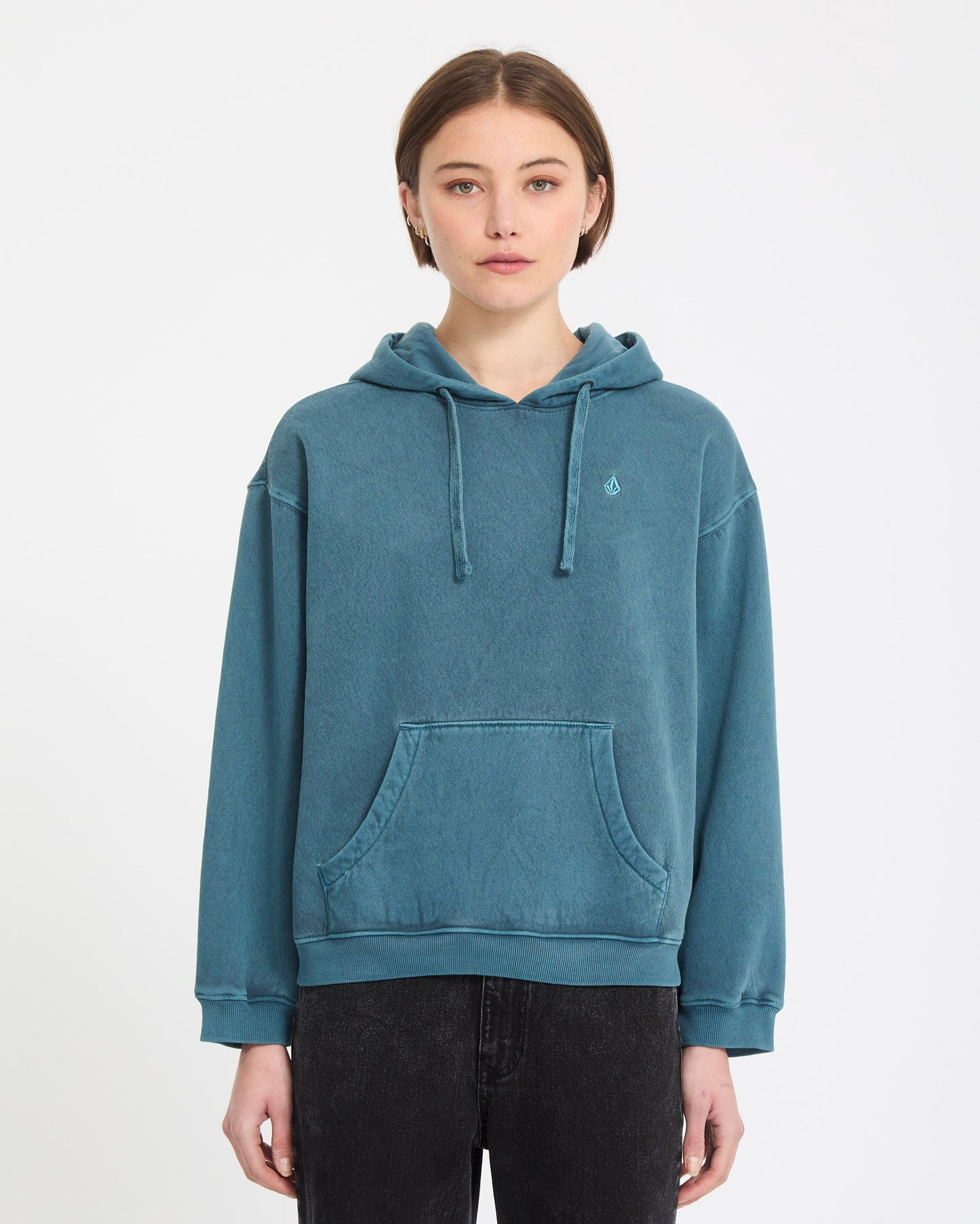 Stone Soft Hoodie - Smaragdgrün