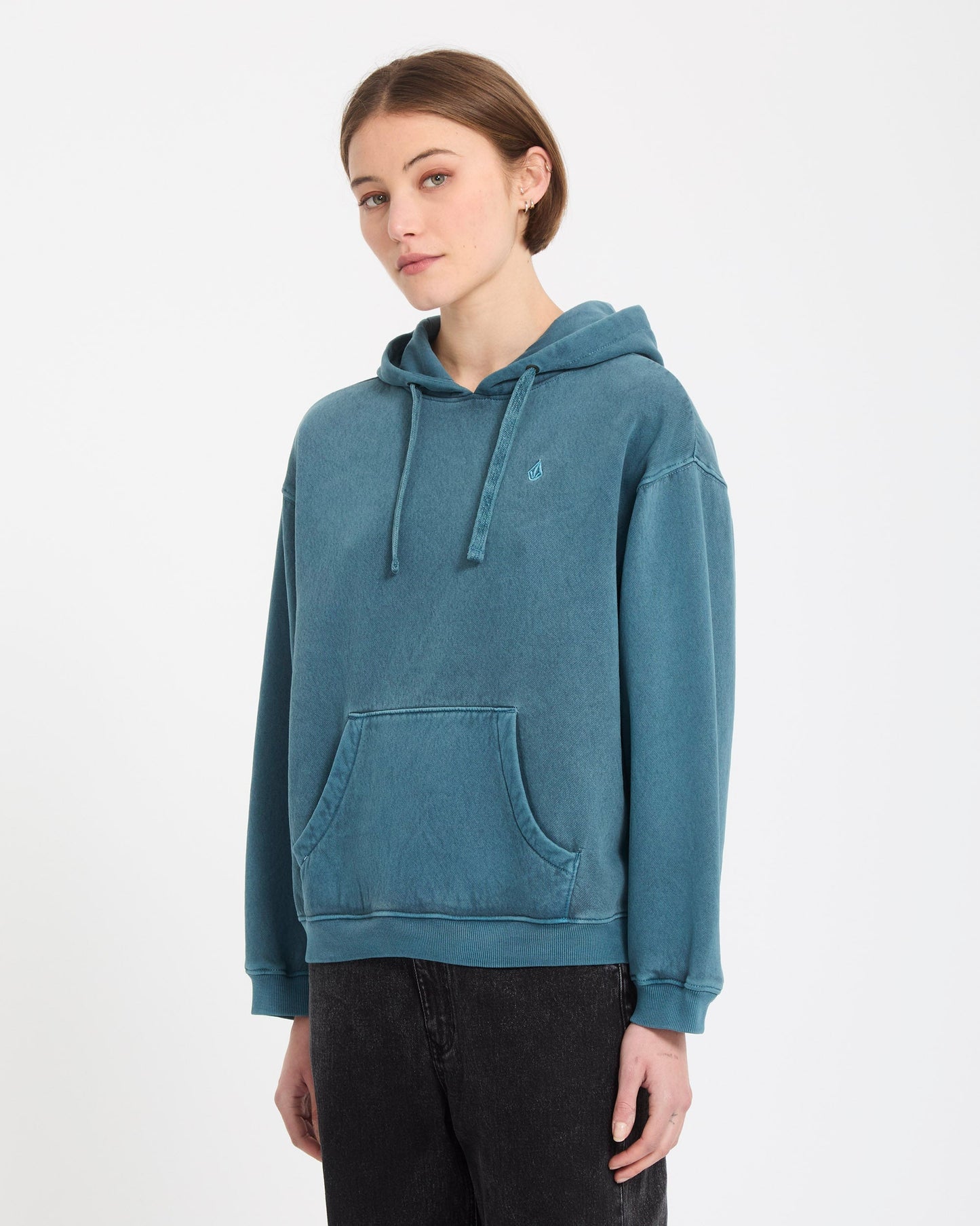 Stone Soft Hoodie - Smaragdgrün