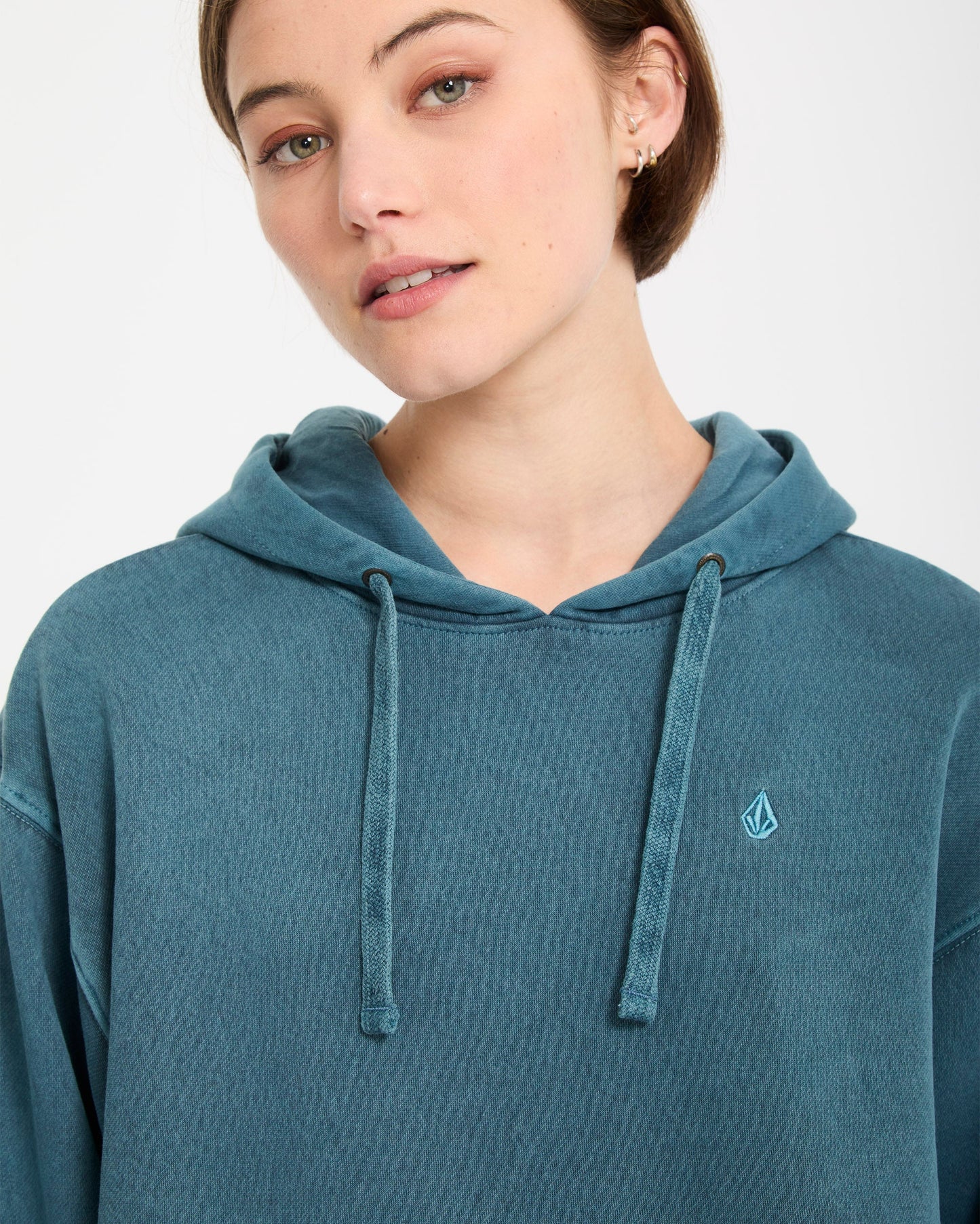 Stone Soft Hoodie - Smaragdgrün