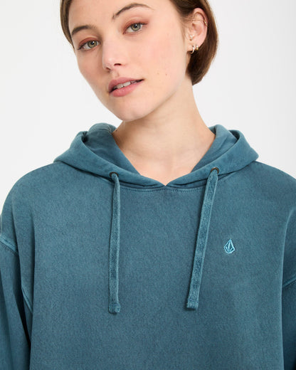 Stone Soft Hoodie - Smaragdgrün