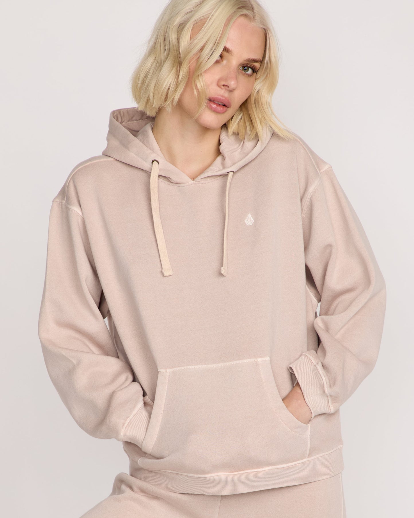 Sweat À Capuche Stone Soft - Khakiest