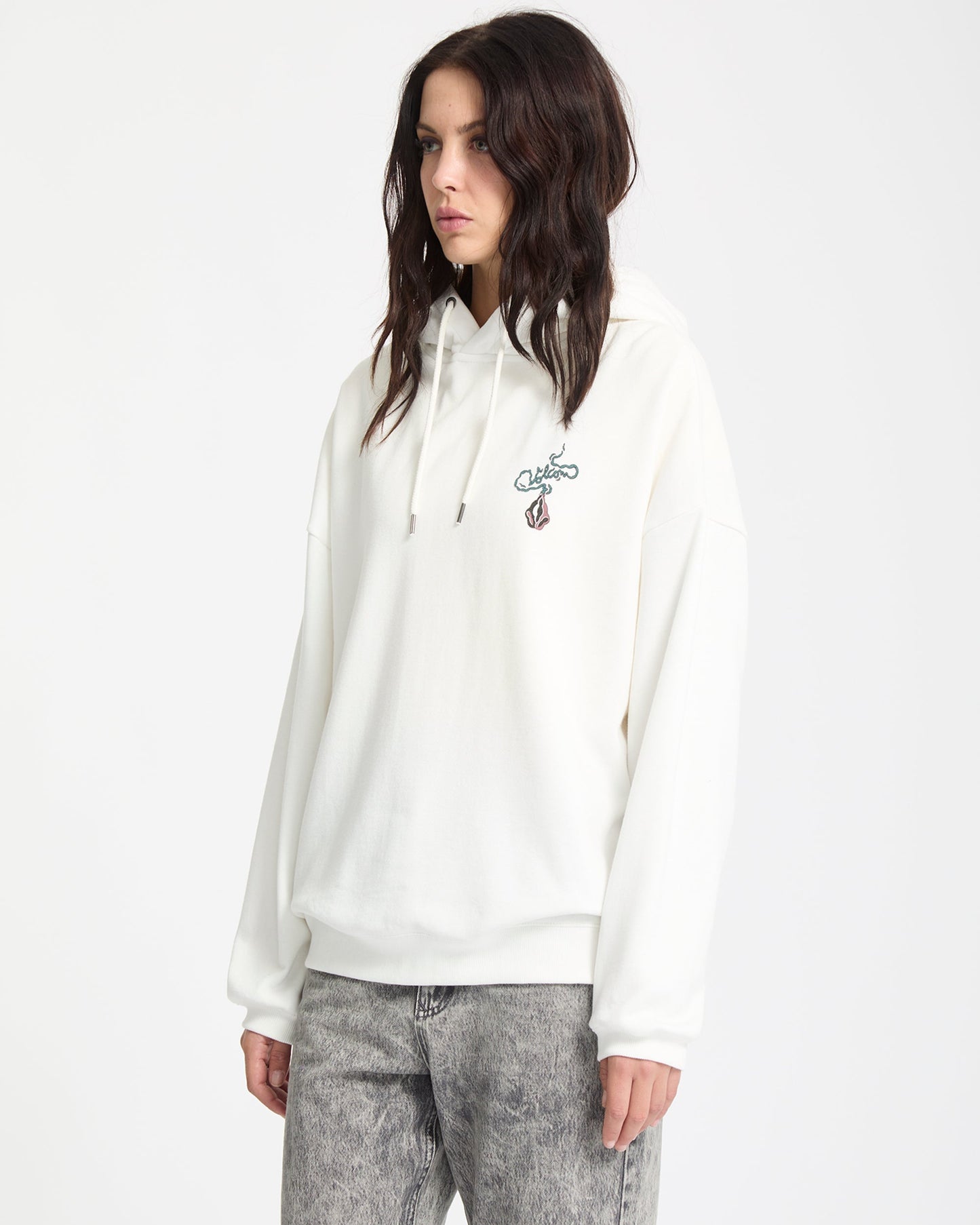 Sweat À Capuche Radical Daze - Star White