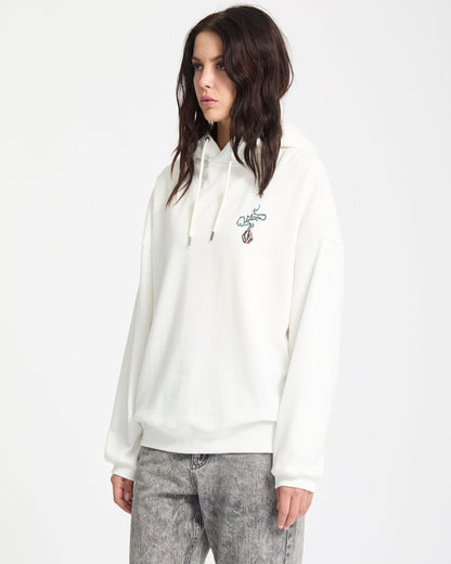 Sweat À Capuche Radical Daze - Star White
