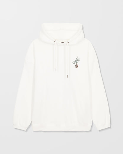 Sweat À Capuche Radical Daze - Star White