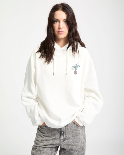 Sweat À Capuche Radical Daze - Star White