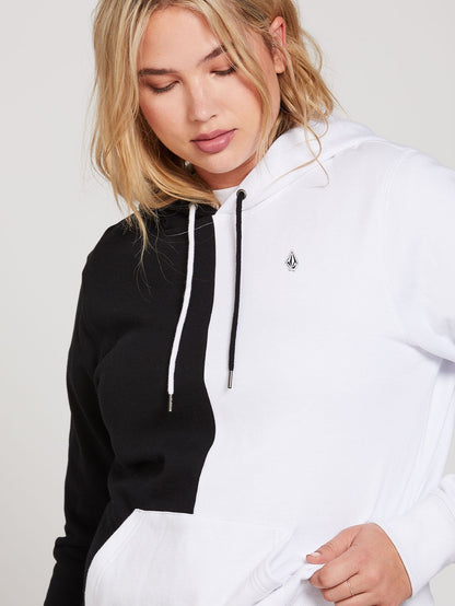 Stone Flight Hoodie - SCHWARZ WEISS