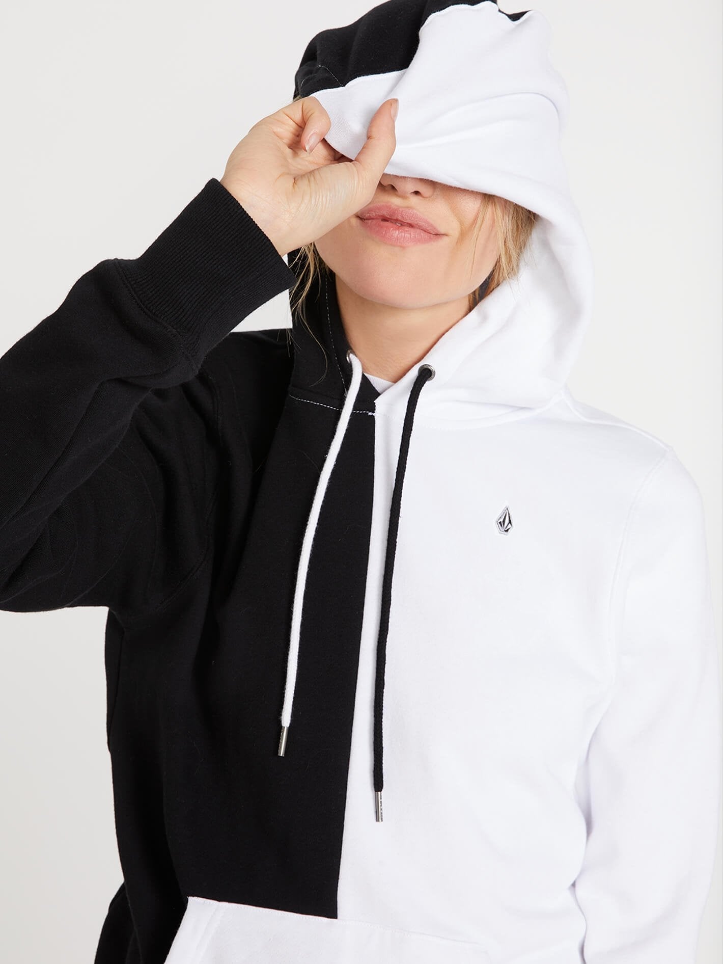 Stone Flight Hoodie - SCHWARZ WEISS