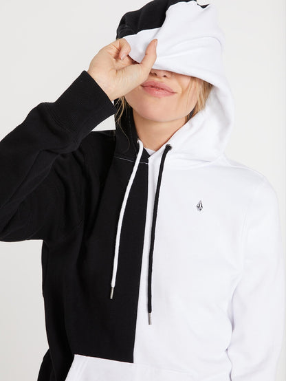 Stone Flight Hoodie - SCHWARZ WEISS