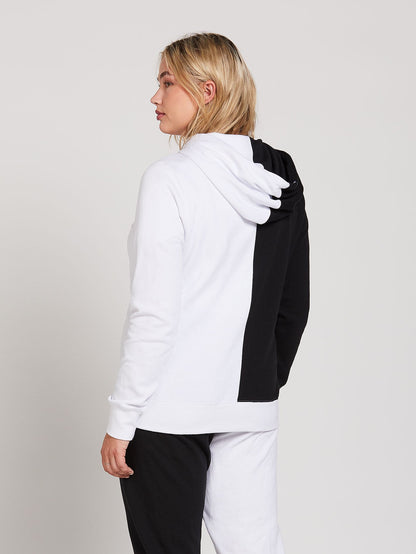 Stone Flight Hoodie - SCHWARZ WEISS