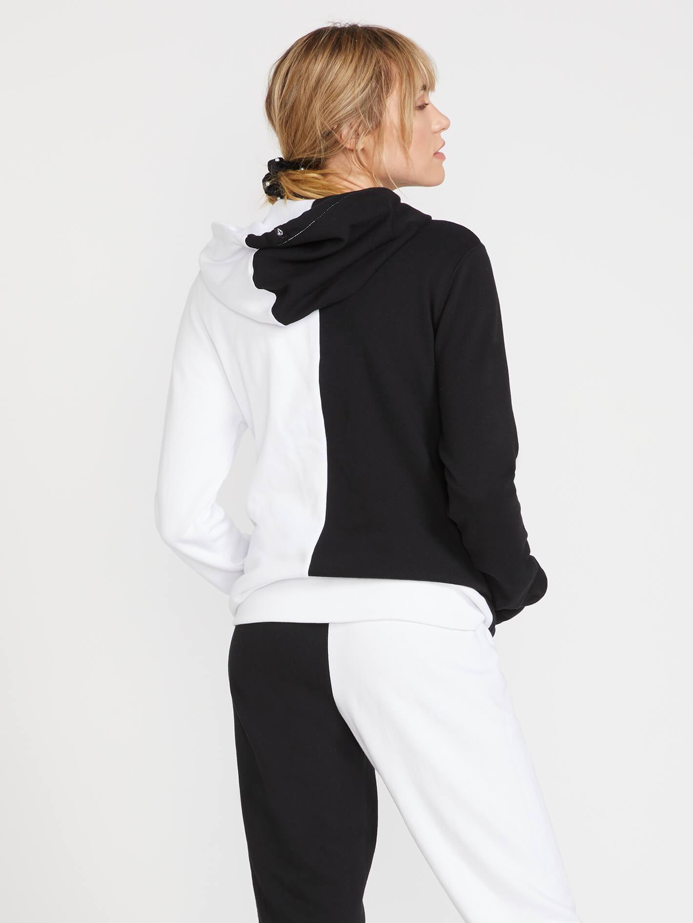Stone Flight Hoodie - SCHWARZ WEISS