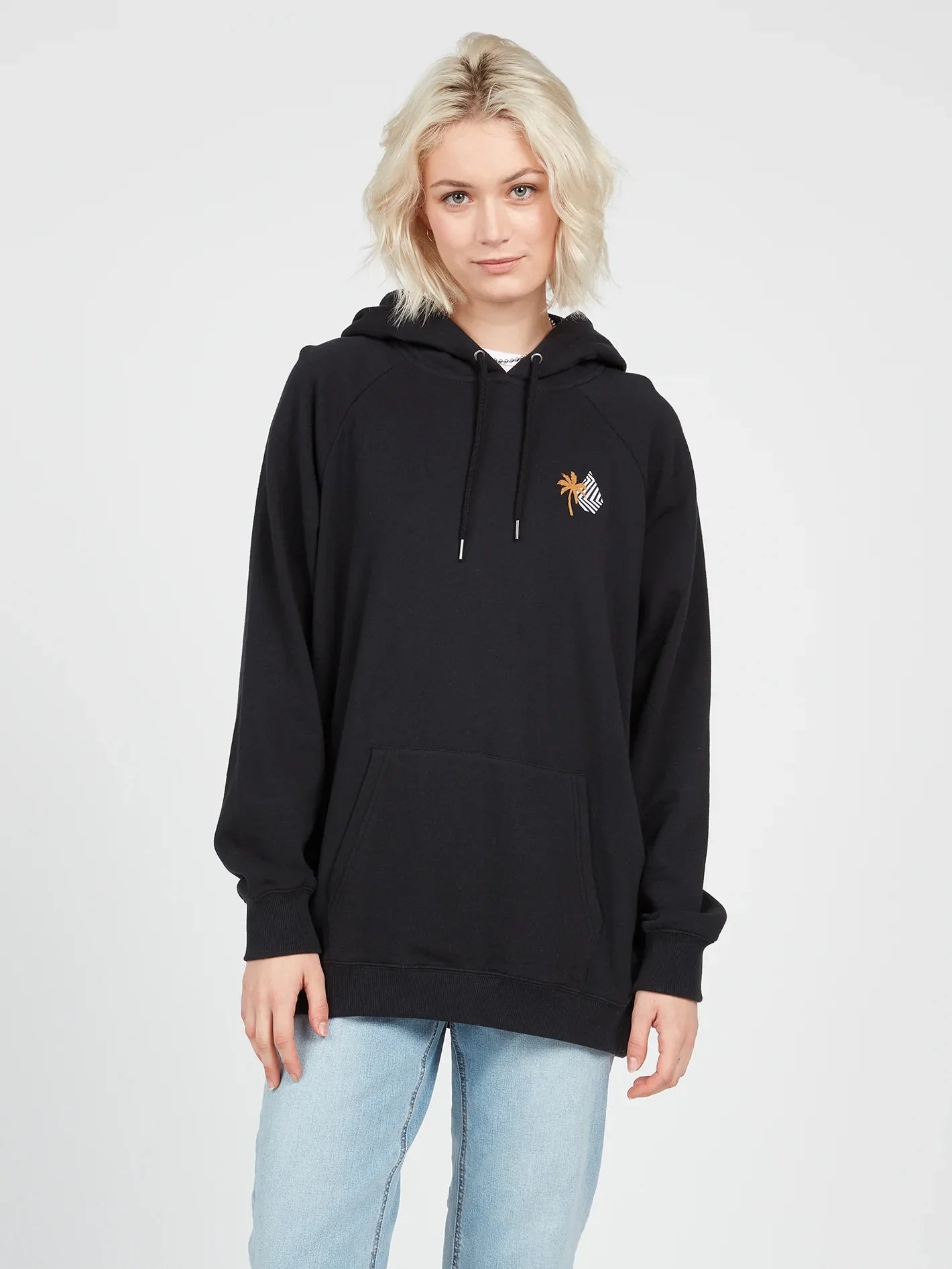 Truly Stoked Hoodie – SCHWARZ