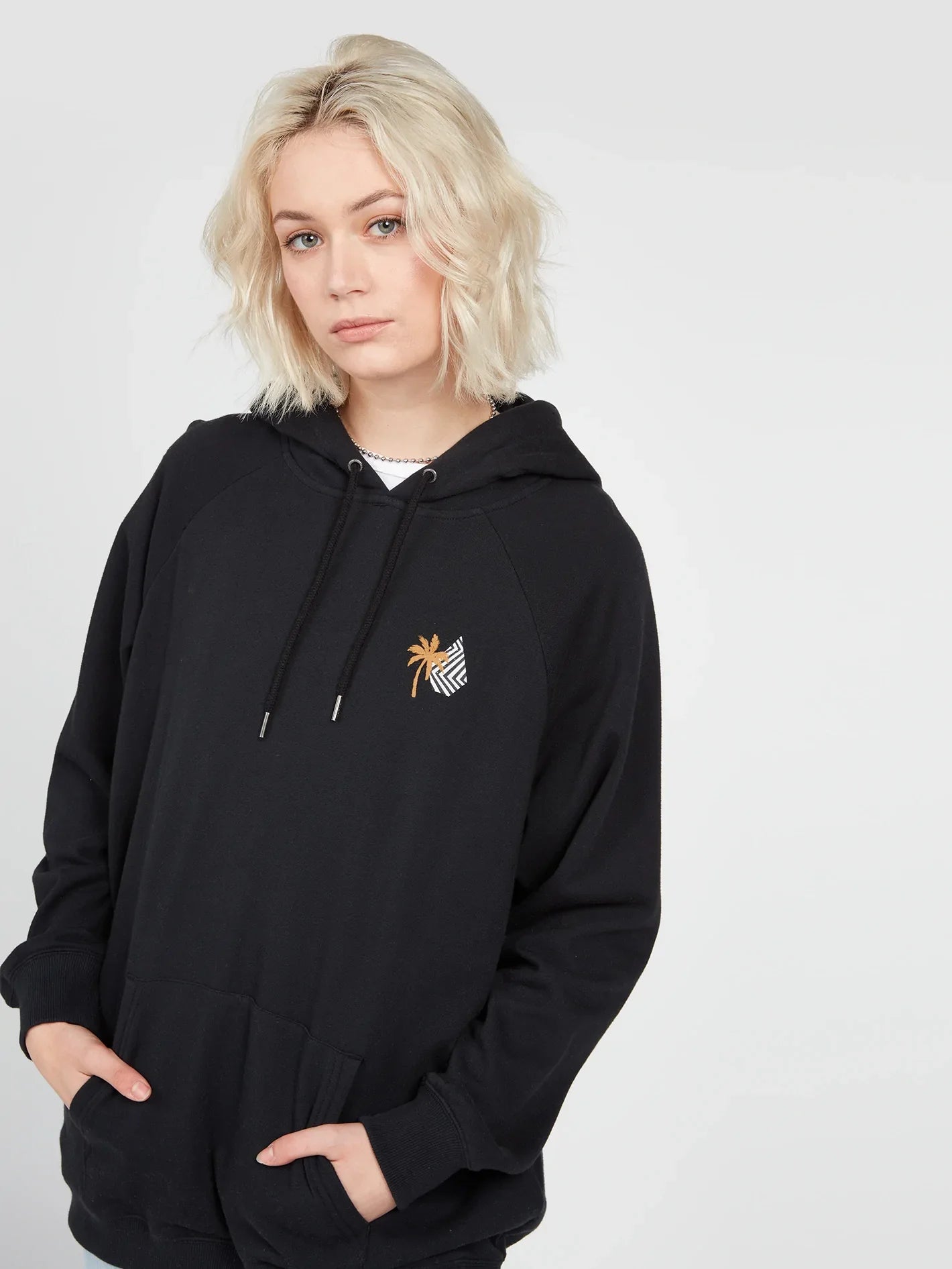 Truly Stoked Hoodie – SCHWARZ