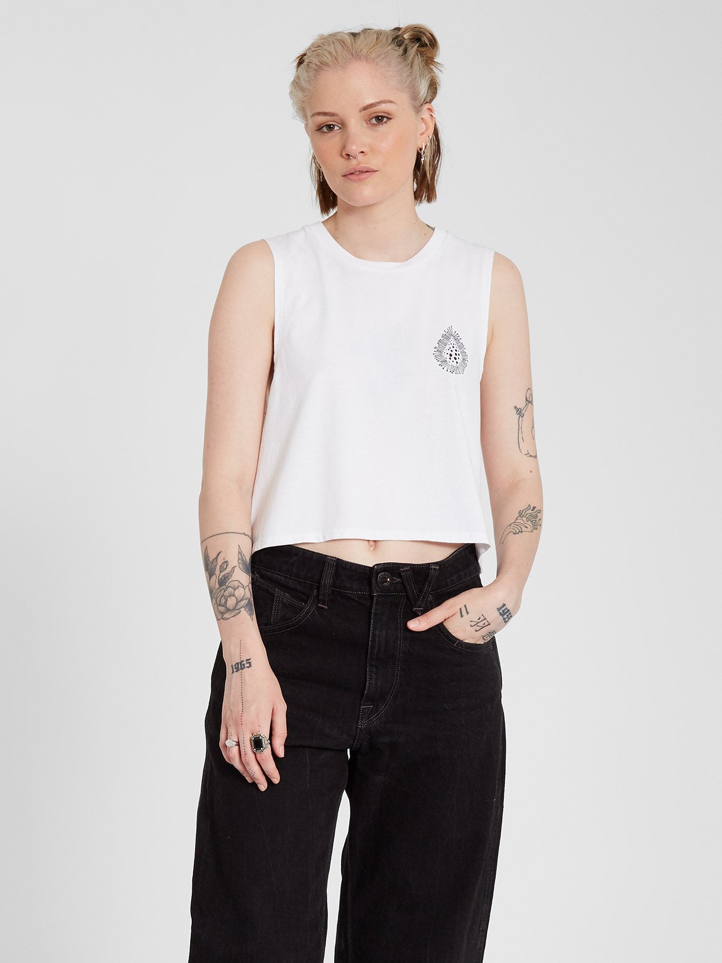 Coral Morph Tanktop - Weiß