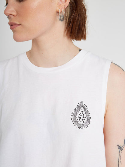 Coral Morph Tanktop - Weiß