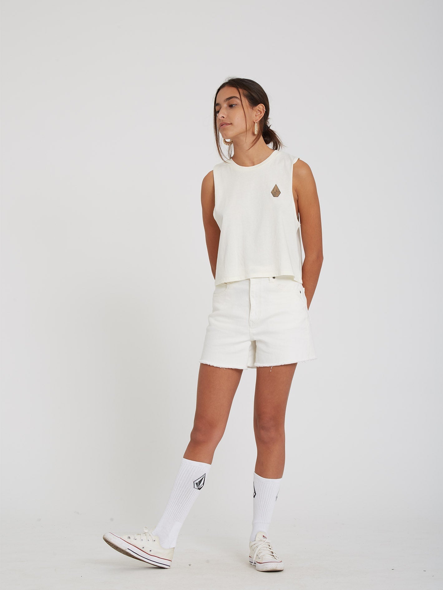 Thomas Hooper Kurzes Tanktop - STAR WHITE