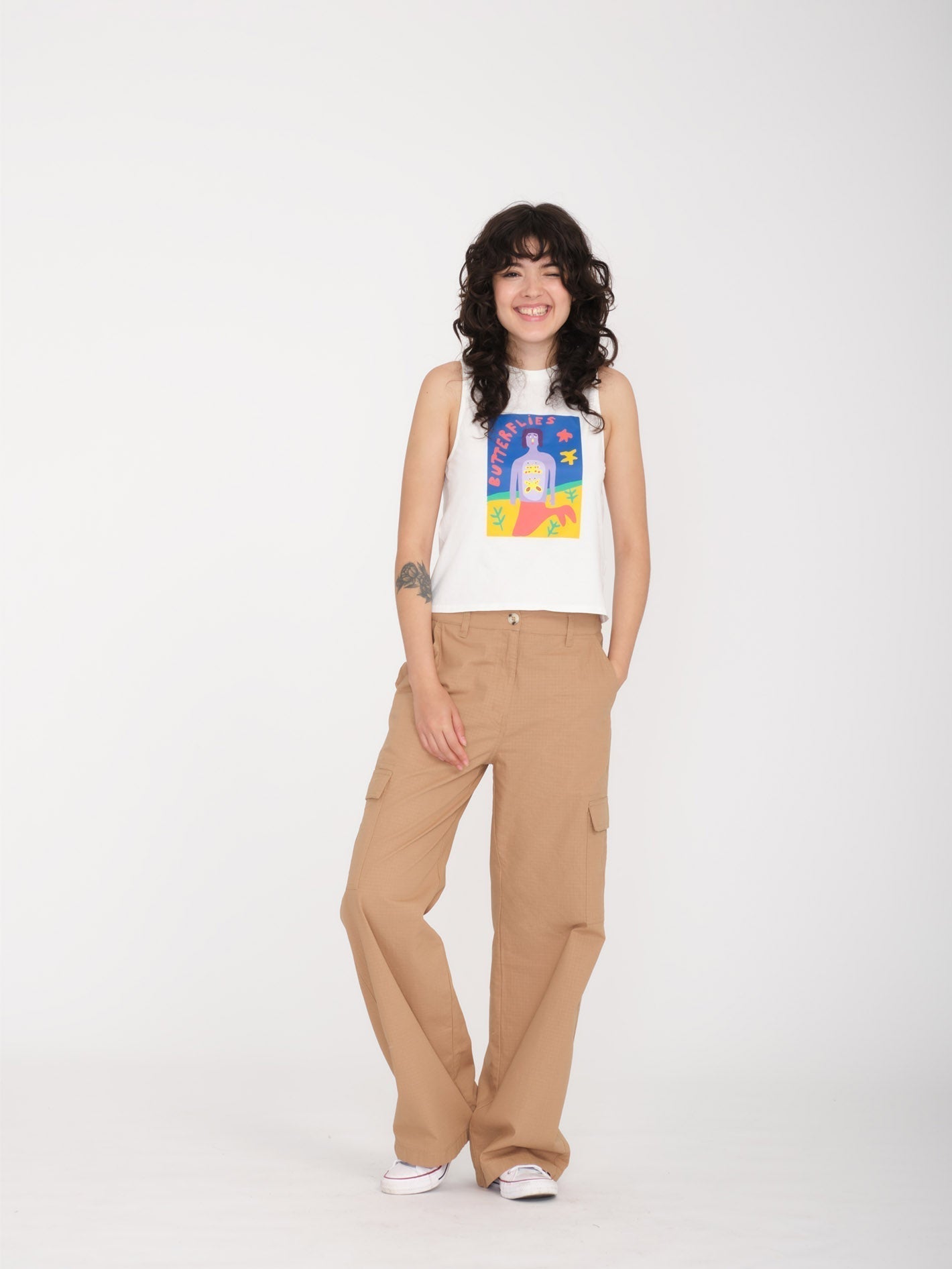Arthur Longo Tank Top - STAR WHITE