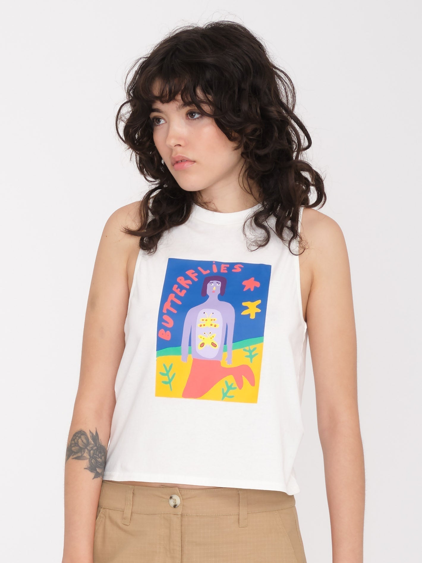 Arthur Longo Tank Top - STAR WHITE