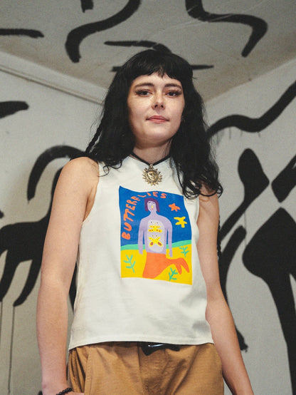 Arthur Longo Tank Top - STAR WHITE