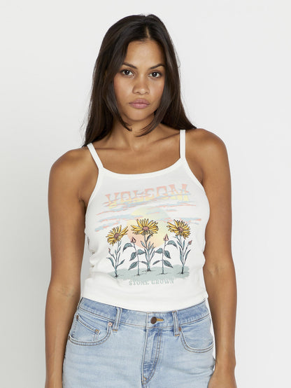 1991 Strappy Tank Top - Star White