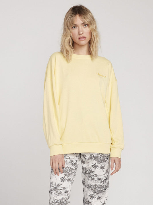 Dartical Sweatshirt - Verblasstes Gelb