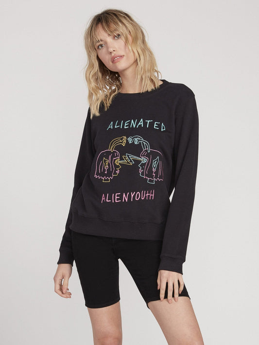 Sweat Ozzy Alien - BLACK