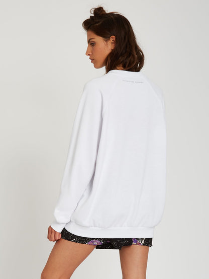 Coral Morph Sweatshirt - Weiß