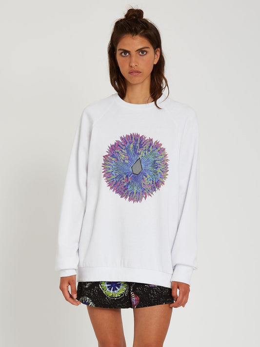 Coral Morph Sweatshirt - Weiß