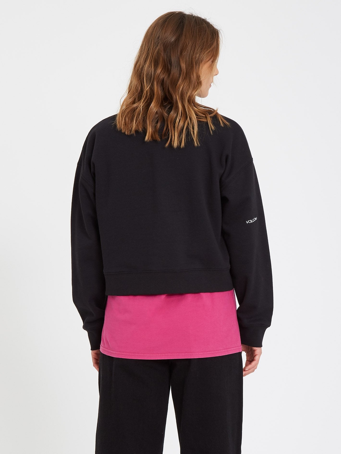 Stone Heart Sweatshirt - SCHWARZ