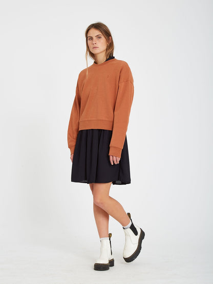 Stone Heart Sweatshirt - MOKKA