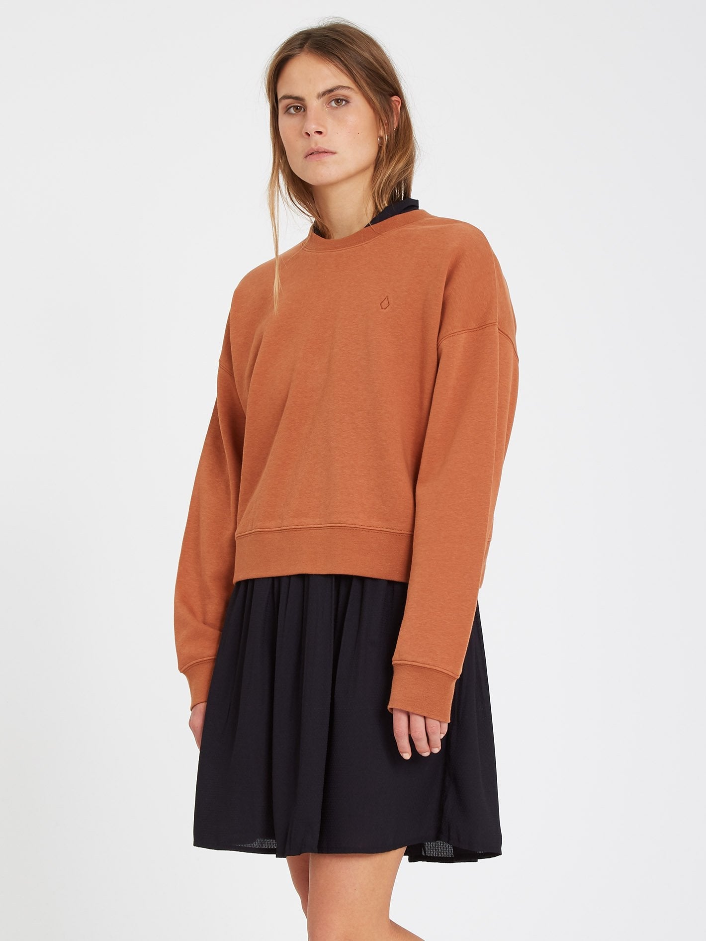 Stone Heart Sweatshirt - MOKKA