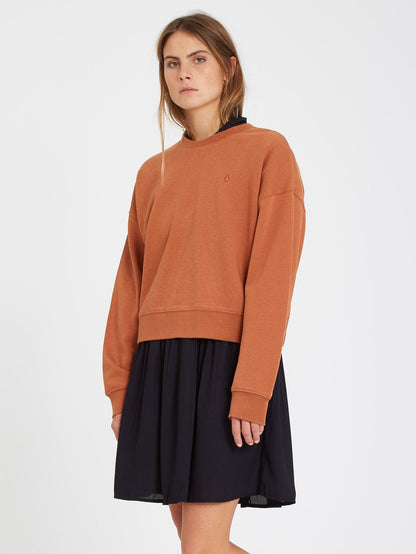 Stone Heart Sweatshirt - MOKKA
