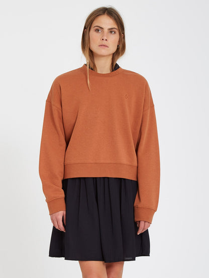 Stone Heart Sweatshirt - MOKKA