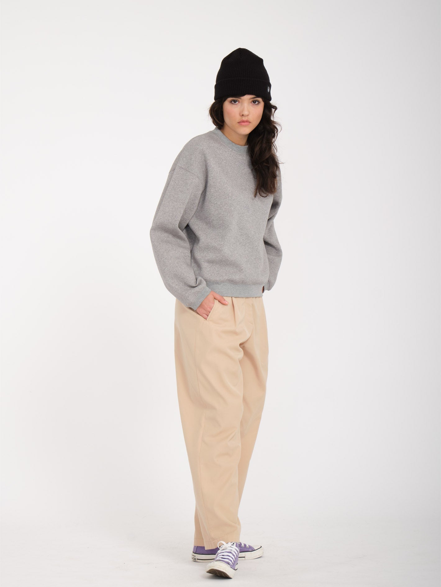 Sweat Stone Heart II - HEATHER GREY