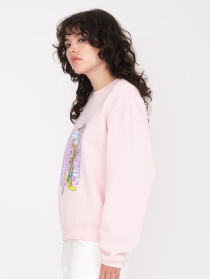 French Surf Sweatshirt - FLIEDER ASCHE