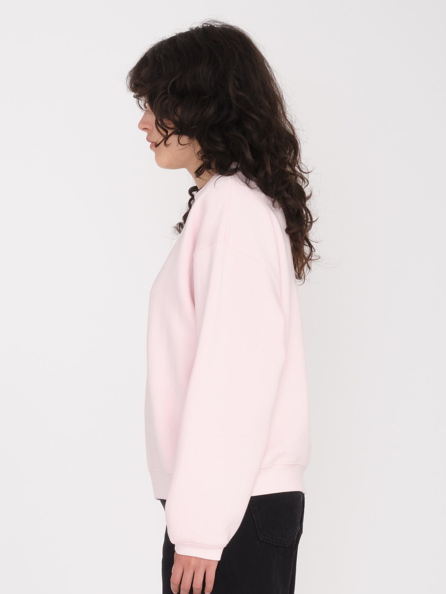 Stone Heart Up Sweatshirt - FLIEDER ASCHE