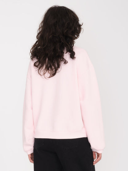 Stone Heart Up Sweatshirt - FLIEDER ASCHE