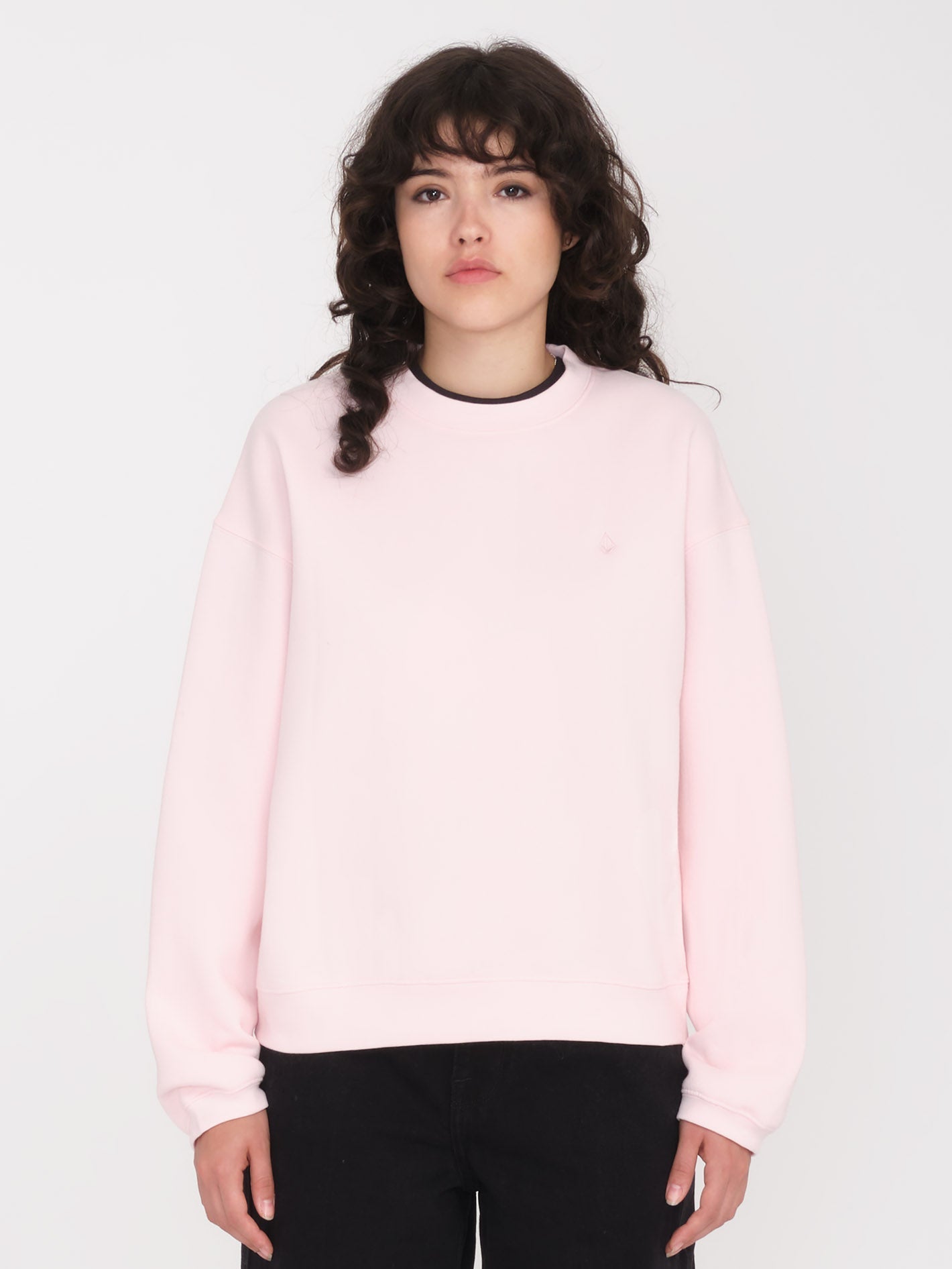 Stone Heart Up Sweatshirt - FLIEDER ASCHE