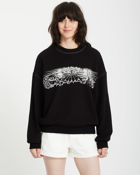 Alix Sweatshirt - BLACK
