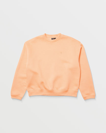 Stone Heart Up Sweatshirt - PALE PEACH