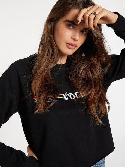 Truly Stoked Sweatshirt - SCHWARZ