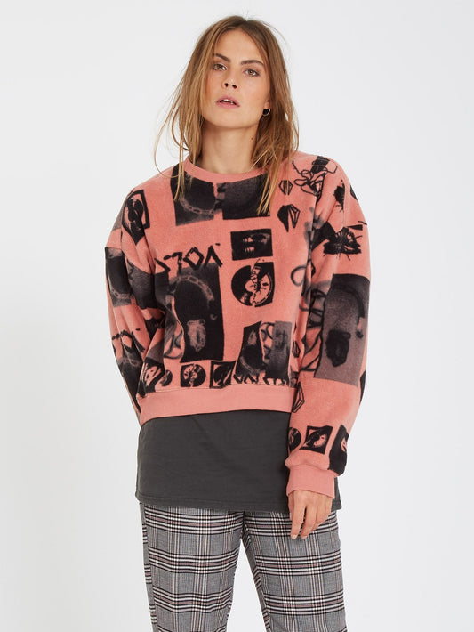 Sweat  en polaire Error 76 - SEPIA