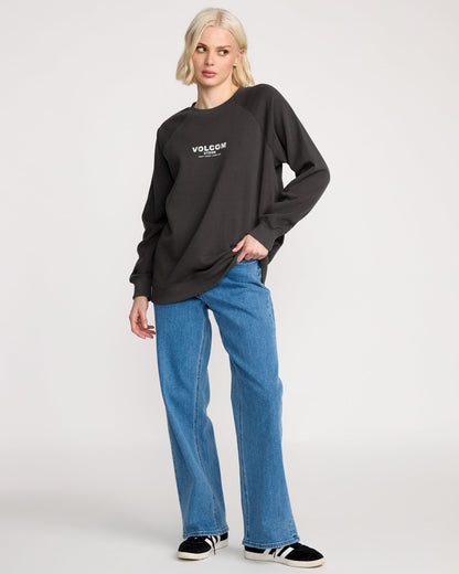 Sweatshirt Stone Magic - Vintage Black