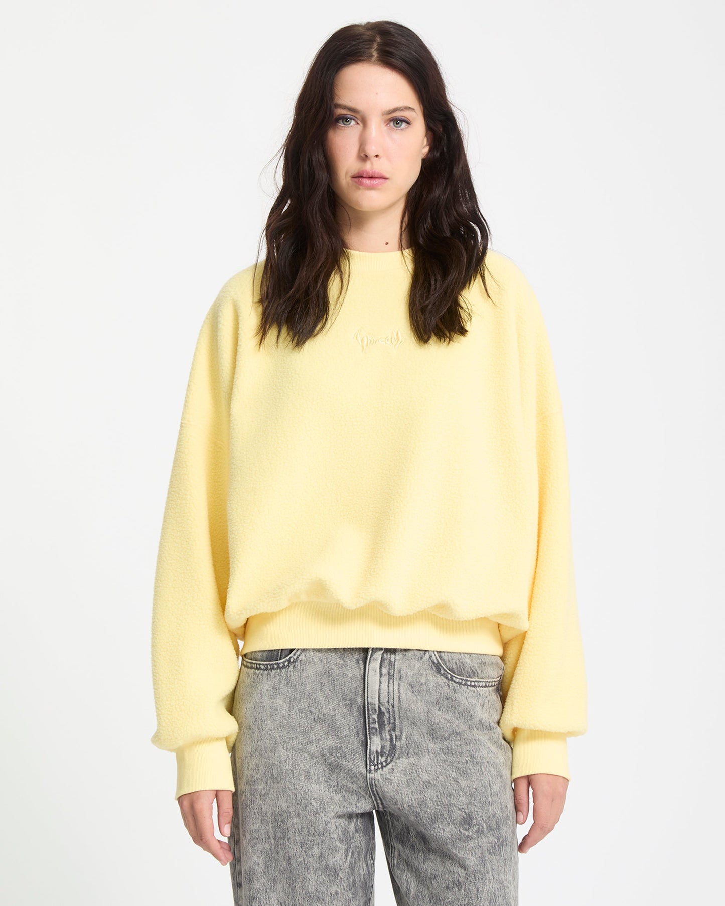 Sweatshirt Sherpa Piou - Dawn Yellow