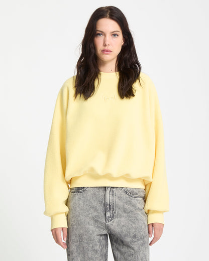 Sweatshirt Sherpa Piou - Dawn Yellow