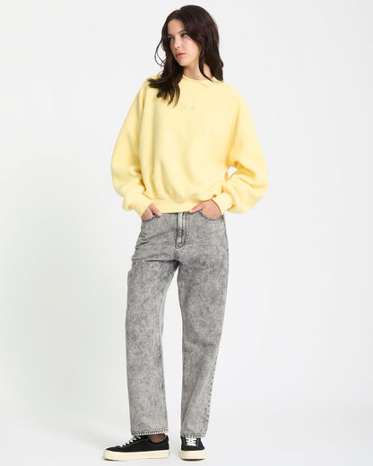 Sweatshirt Sherpa Piou - Dawn Yellow