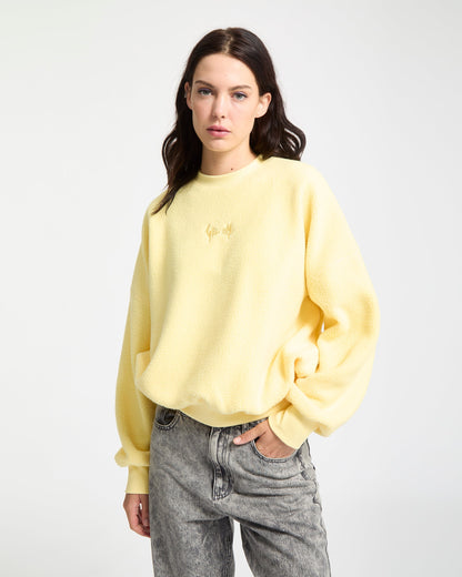 Sweatshirt Sherpa Piou - Dawn Yellow