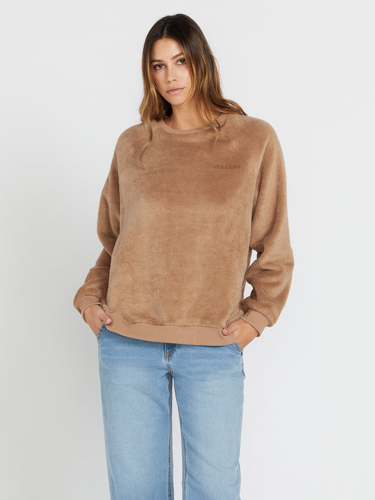 Pheelin Phine Sherpa Sweatshirt – MOCHA